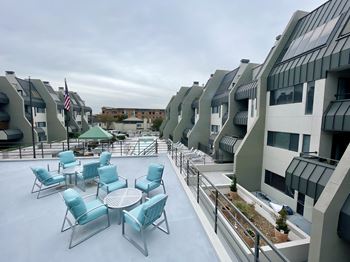 Rooftop at Augusta Court Apartments, Houston, TX